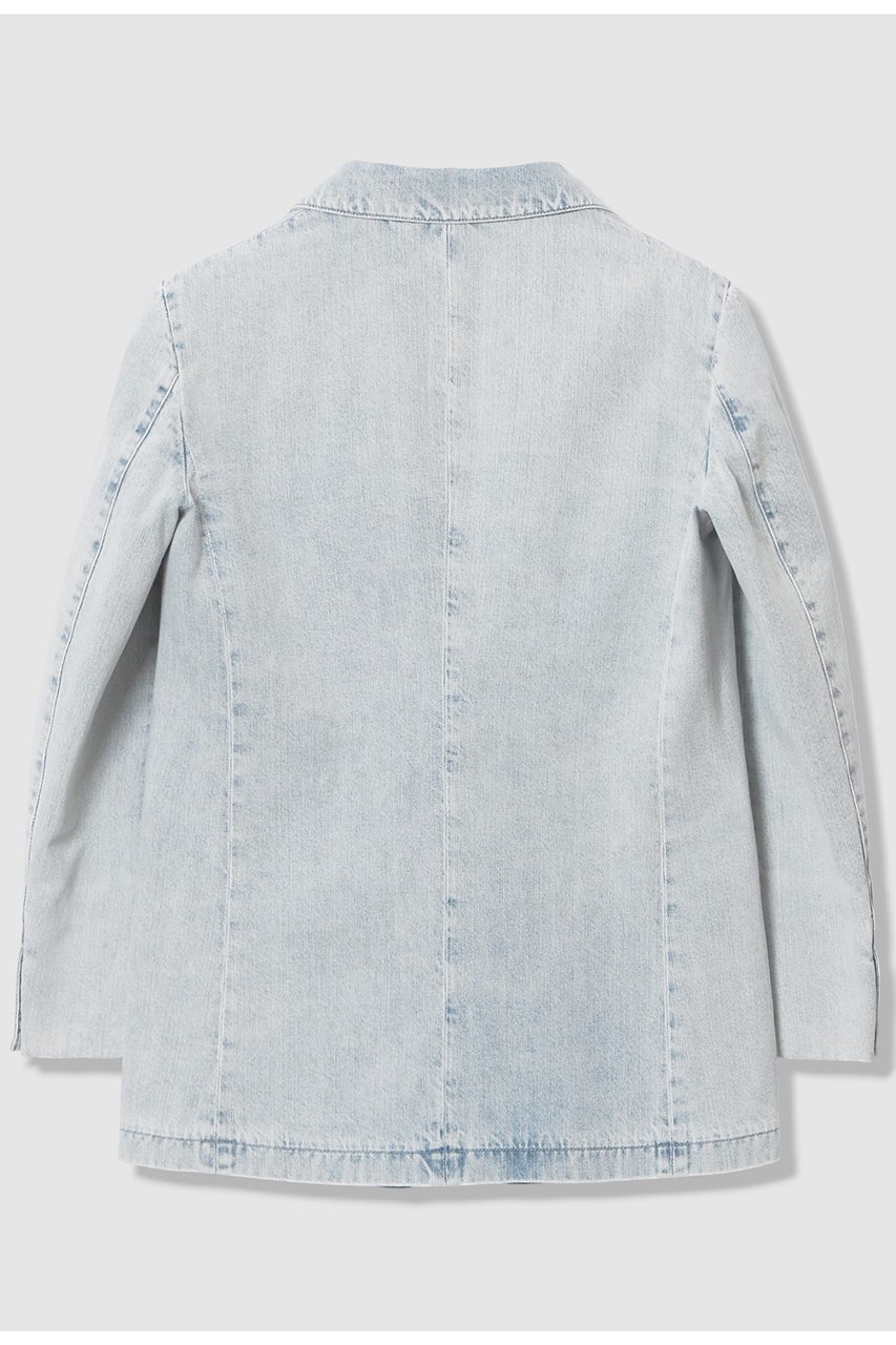 【アルアバイル/allureville】のデニムシングルジャケット 人気、トレンドファッション・服の通販 founy(ファニー) 　ファッション　Fashion　レディースファッション　Fashion for Women　アウター　Coat / Outerwear Collection　レディースジャケット・軽アウター　Jackets　2026年　2026　ジャケット　Jacket, Outerwear　デニム　Denim, Jeans Material　ブリーチ　Bleach, Washed Finish　夏　Summer　春　Spring　S/S・春夏　SS, Spring/Summer, Warm Season　other-2|ID: prp329100004848485 ipo3291000000036092462