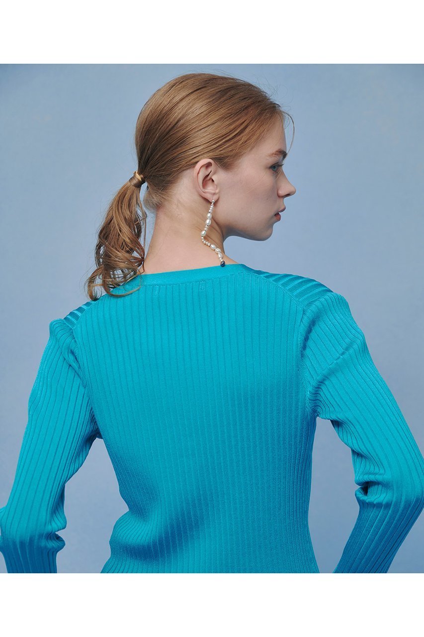 【アルアバイル/allureville】の【LOULOU WILLOUGHBY】ワイドリブヘムフリルカーディガン 人気、トレンドファッション・服の通販 founy(ファニー) 　ファッション　Fashion　レディースファッション　Fashion for Women　トップス・カットソー　Cut & Sew Tops　ニット　Knit Tops & Sweaters　カーディガン・羽織り　Layered Style Cardigans　2026年　2026　おすすめ　Recommended / Our Picks　エレガント 上品　Elegant　カーディガン　Cardigan, Knitwear　フリル　Frill, Ruffle　ベーシック　Basic, Essential　ワイドリブ　Wide Rib, Wide Ribbed Knit　夏　Summer　春　Spring　S/S・春夏　SS, Spring/Summer, Warm Season　other-3|ID: prp329100004848490 ipo3291000000036025841