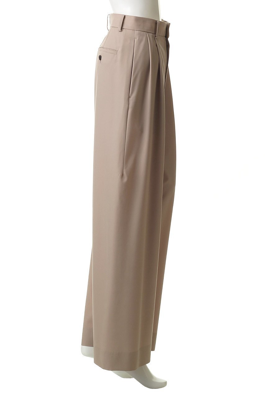 【セアン/SCEARN】のWOOL GABARDINE パンツ 人気、トレンドファッション・服の通販 founy(ファニー) ファッション Fashion レディースファッション Fashion for Women パンツ Pants & Trousers 2026年 2026 なめらか Smooth, Silky Texture ダブル Double, Double-Breasted ドレープ Drape, Draping Fabric フェミニン Feminine, Girly マニッシュ Mannish, Boyish ロング Long, Long-Length ワイド Wide, Wide Fit 夏 Summer 春 Spring S/S・春夏 SS, Spring/Summer, Warm Season other-3|ID: prp329100004848492 ipo3291000000035444656