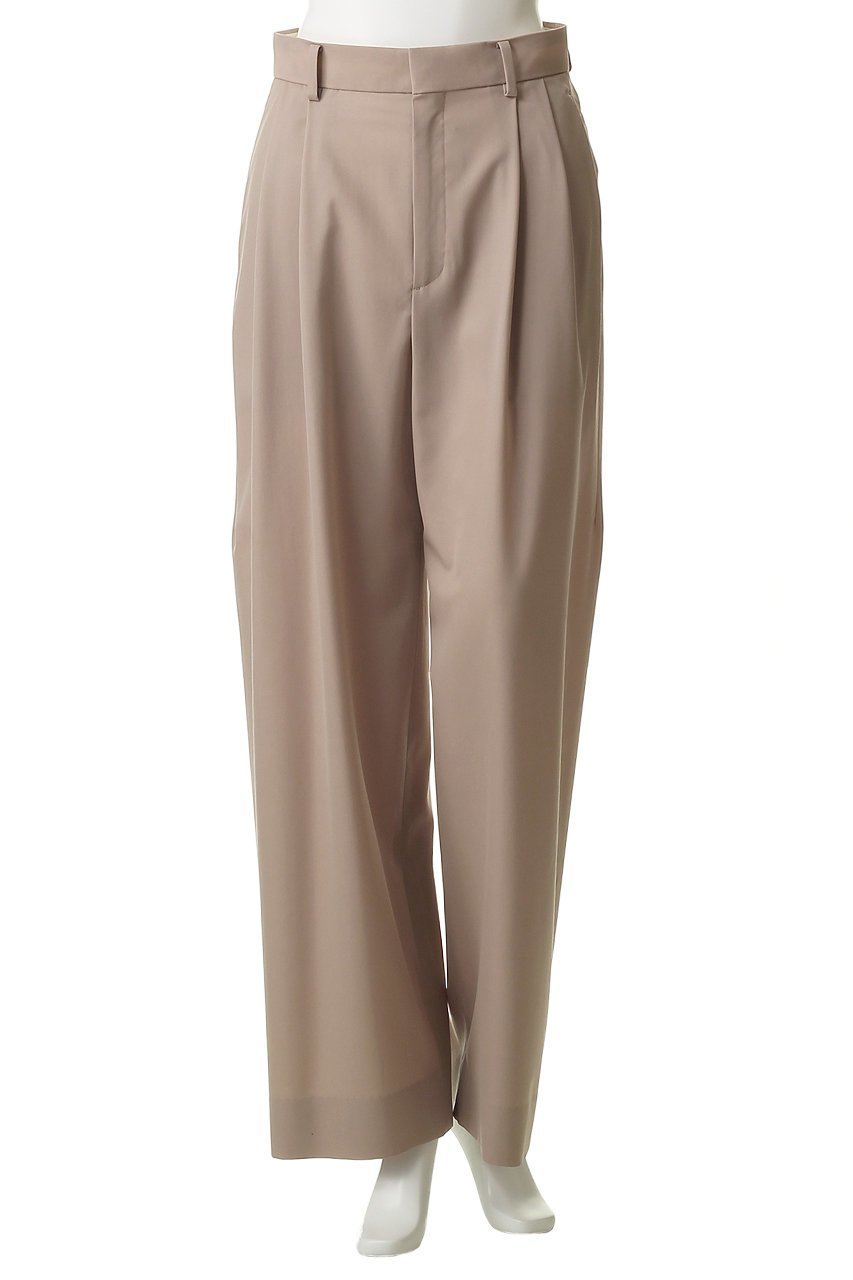 【セアン/SCEARN】のWOOL GABARDINE パンツ 人気、トレンドファッション・服の通販 founy(ファニー) 　ファッション　Fashion　レディースファッション　Fashion for Women　パンツ　Pants & Trousers　2026年　2026　なめらか　Smooth, Silky Texture　ダブル　Double, Double-Breasted　ドレープ　Drape, Draping Fabric　フェミニン　Feminine, Girly　マニッシュ　Mannish, Boyish　ロング　Long, Long-Length　ワイド　Wide, Wide Fit　夏　Summer　春　Spring　S/S・春夏　SS, Spring/Summer, Warm Season　other-2|ID: prp329100004848492 ipo3291000000036092492