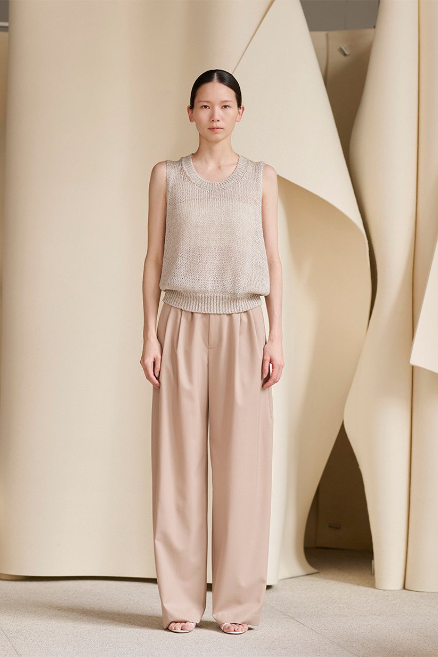 【セアン/SCEARN】のWOOL GABARDINE パンツ 人気、トレンドファッション・服の通販 founy(ファニー) 　ファッション　Fashion　レディースファッション　Fashion for Women　パンツ　Pants & Trousers　2026年　2026　なめらか　Smooth, Silky Texture　ダブル　Double, Double-Breasted　ドレープ　Drape, Draping Fabric　フェミニン　Feminine, Girly　マニッシュ　Mannish, Boyish　ロング　Long, Long-Length　ワイド　Wide, Wide Fit　夏　Summer　春　Spring　S/S・春夏　SS, Spring/Summer, Warm Season　other-8|ID: prp329100004848492 ipo3291000000036235035