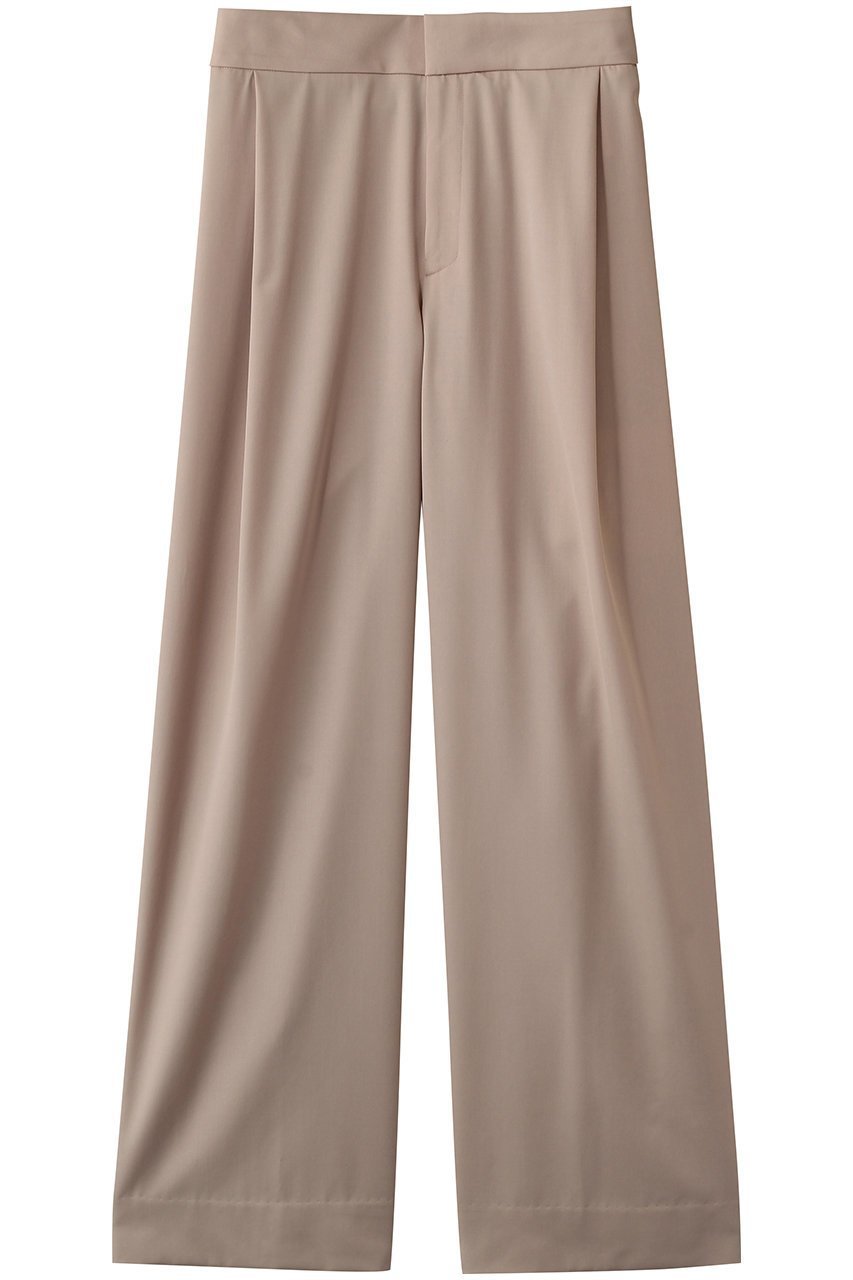 【セアン/SCEARN】のWOOL GABARDINE パンツ インテリア・キッズ・メンズ・レディースファッション・服の通販 founy(ファウニー) 　ファッション　Fashion　レディースファッション　Fashion for Women　パンツ　Pants & Trousers　なめらか　Smooth, Silky Texture　ストレート　Straight, Straight Cut　ドレープ　Drape, Draping Fabric　ロング　Long, Long-Length　Choujicha|ID: prp329100004848493 ipo3291000000036887135