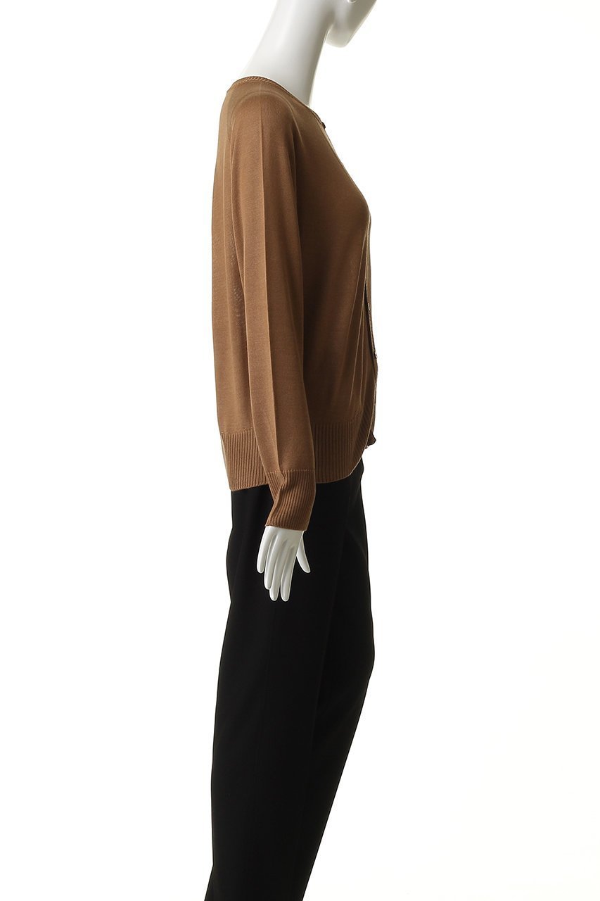【セアン/SCEARN】のSILK WHOLEGARMENT ニットカーディガン 大人の最旬トレンドファッション＆コーディネート founy(ファウニー) 　ファッション　Fashion　レディースファッション　Fashion for Women　トップス・カットソー　Cut & Sew Tops　ニット　Knit Tops & Sweaters　カーディガン・羽織り　Layered Style Cardigans　カーディガン　Cardigan, Knitwear　シルク　Silk, 100% Silk　シンプル　Simple, Minimal　定番　Standard, Basic Item　other-3|ID: prp329100004848495 ipo3291000000036746531