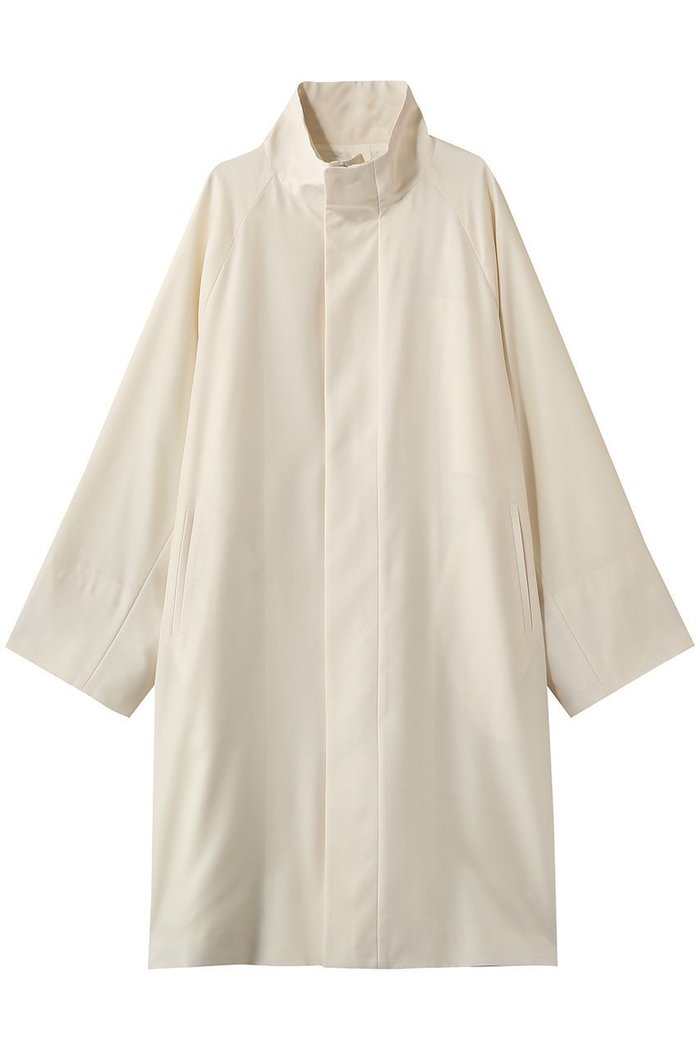 【セアン/SCEARN】のWOOL SILK コート インテリア・キッズ・メンズ・レディースファッション・服の通販 founy(ファニー) https://founy.com/ ファッション Fashion レディースファッション Fashion for Women アウター Coat / Outerwear Collection コート・ロングコート・ピーコート Long Coats, Peacoats & More 2026年 2026 シルク Silk, 100% Silk ハイネック High Neck, Mock Neck モダン Modern, Contemporary ロング Long, Long-Length エレガント 上品 Elegant 夏 Summer 春 Spring S/S・春夏 SS, Spring/Summer, Warm Season |ID: prp329100004848498 ipo3291000000035444694