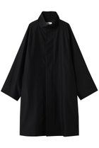【セアン/SCEARN】のWOOL SILK コート 大人の最旬トレンドファッション＆コーディネート founy(ファウニー) ファッション Fashion レディースファッション Fashion for Women アウター Coat / Outerwear Collection コート・ロングコート・ピーコート Long Coats, Peacoats & More シルク Silk, 100% Silk ハイネック High Neck, Mock Neck モダン Modern, Contemporary ロング Long, Long-Length エレガント 上品 Elegant thumbnail Black|ID: prp329100004848498 ipo3291000000036929618
