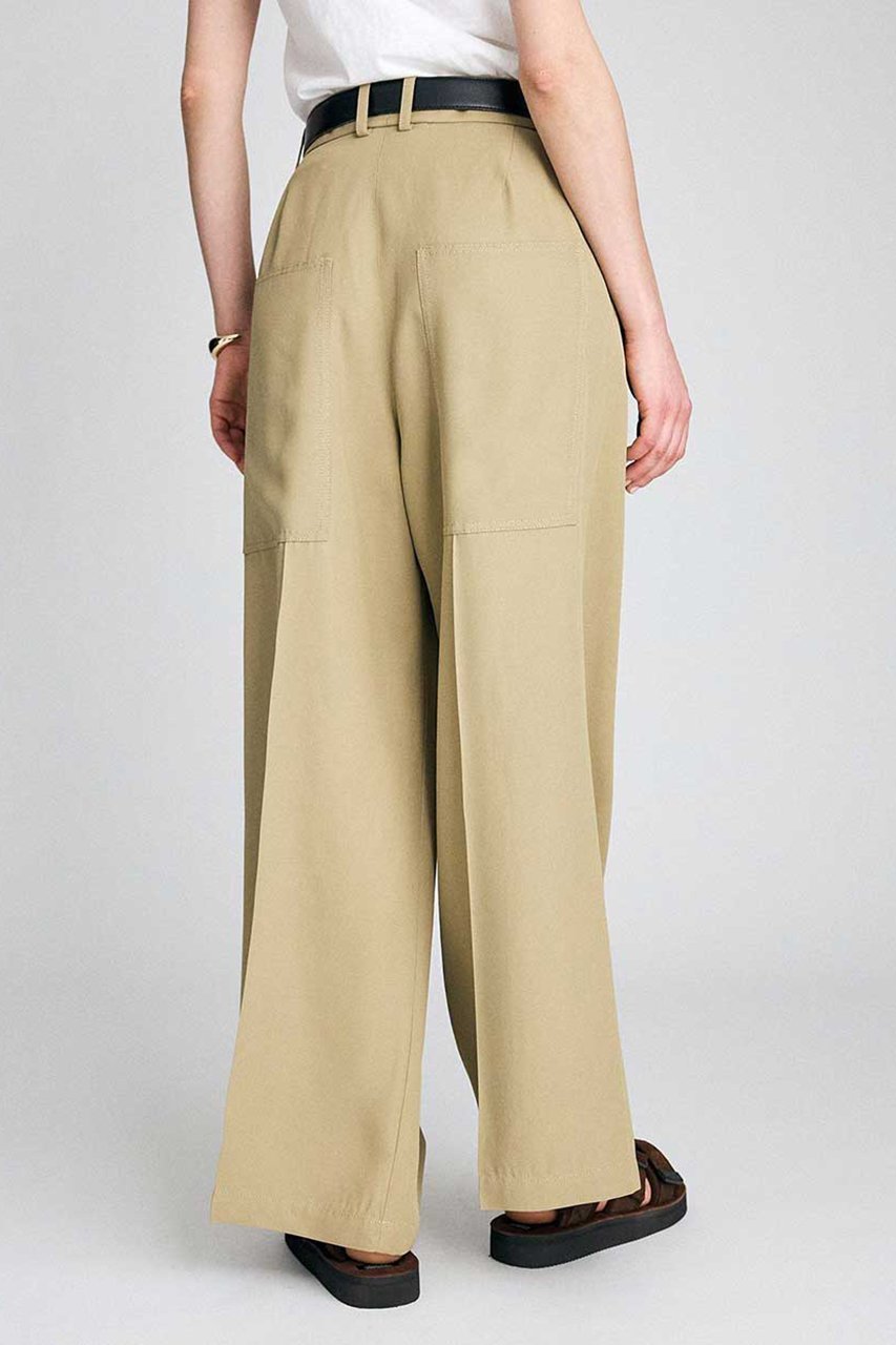 【ブリル/BRILL】のトリコバックポケットパンツ 人気、トレンドファッション・服の通販 founy(ファニー) 　ファッション　Fashion　レディースファッション　Fashion for Women　パンツ　Pants & Trousers　バッグ　Bags　2026年　2026　ストレート　Straight, Straight Cut　ツイル　Twist, Twisted Detail　パッチ　Patch, Appliqué　ポケット　Pocket, Pocket Detail　夏　Summer　春　Spring　S/S・春夏　SS, Spring/Summer, Warm Season　other-5|ID: prp329100004848499 ipo3291000000035444708