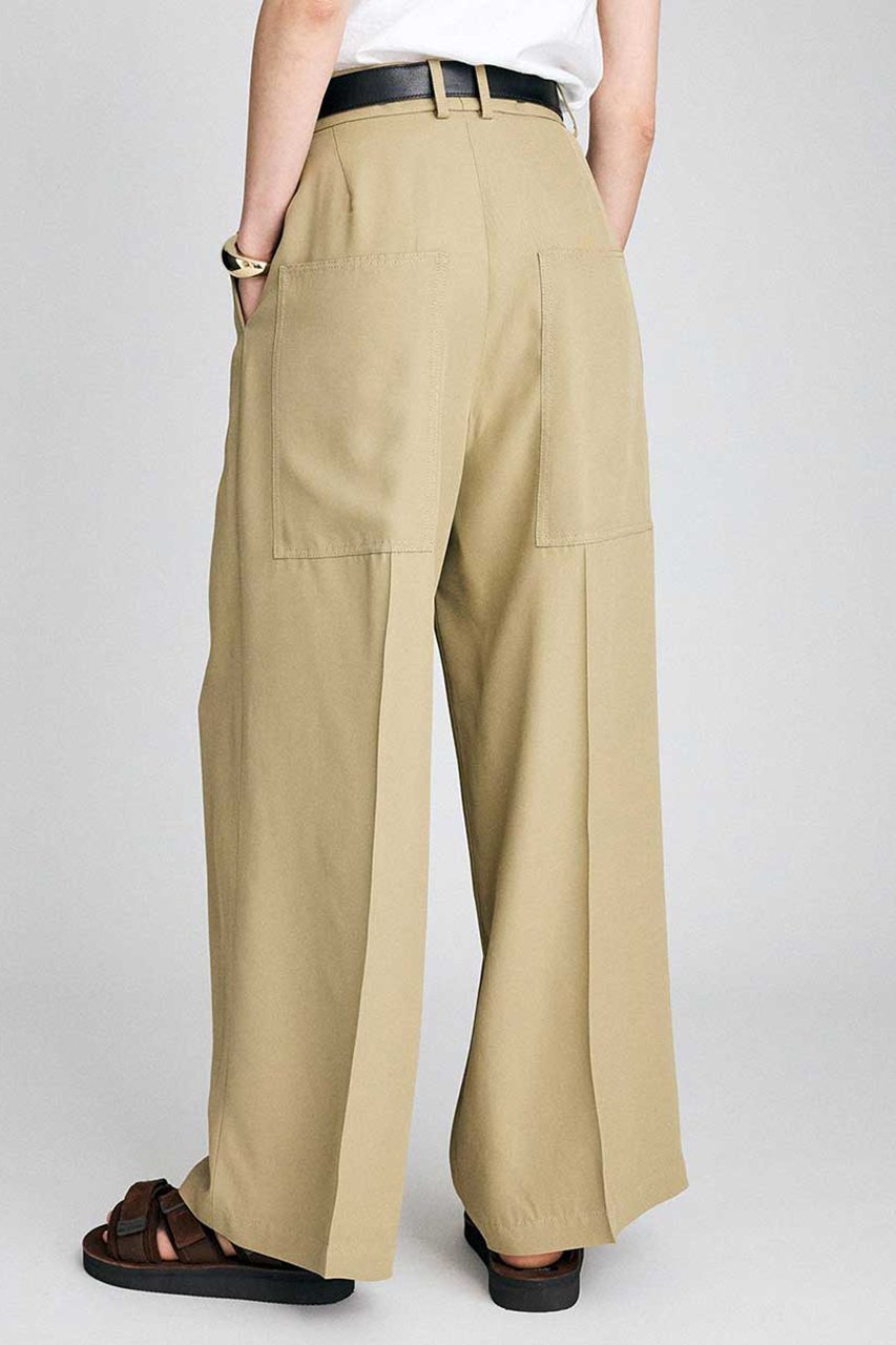 【ブリル/BRILL】のトリコバックポケットパンツ 人気、トレンドファッション・服の通販 founy(ファニー) 　ファッション　Fashion　レディースファッション　Fashion for Women　パンツ　Pants & Trousers　バッグ　Bags　2026年　2026　ストレート　Straight, Straight Cut　ツイル　Twist, Twisted Detail　パッチ　Patch, Appliqué　ポケット　Pocket, Pocket Detail　再入荷　Restock / Back in Stock　夏　Summer　春　Spring　S/S・春夏　SS, Spring/Summer, Warm Season　other-4|ID: prp329100004848499 ipo3291000000036092534