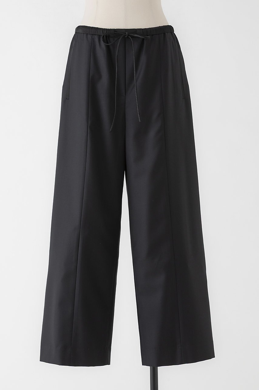【オーヴィル/EAUVIRE】のドローストリングパンツ インテリア・キッズ・メンズ・レディースファッション・服の通販 founy(ファニー) ファッション Fashion レディースファッション Fashion for Women パンツ Pants & Trousers 2026年 2026 サテン Satin, Glossy Fabric シルク Silk, 100% Silk ストレート Straight, Straight Cut ツイル Twist, Twisted Detail ドローコード Drawcord, Drawstring Cord ドローストリング Drawstring, Pull Cord ボトム Bottoms, Lower Wear ポケット Pocket, Pocket Detail リラックス Relax, Relaxed Fit ワイド Wide, Wide Fit エレガント 上品 Elegant 夏 Summer 春 Spring S/S・春夏 SS, Spring/Summer, Warm Season ブラック|ID: prp329100004848500 ipo3291000000035444715
