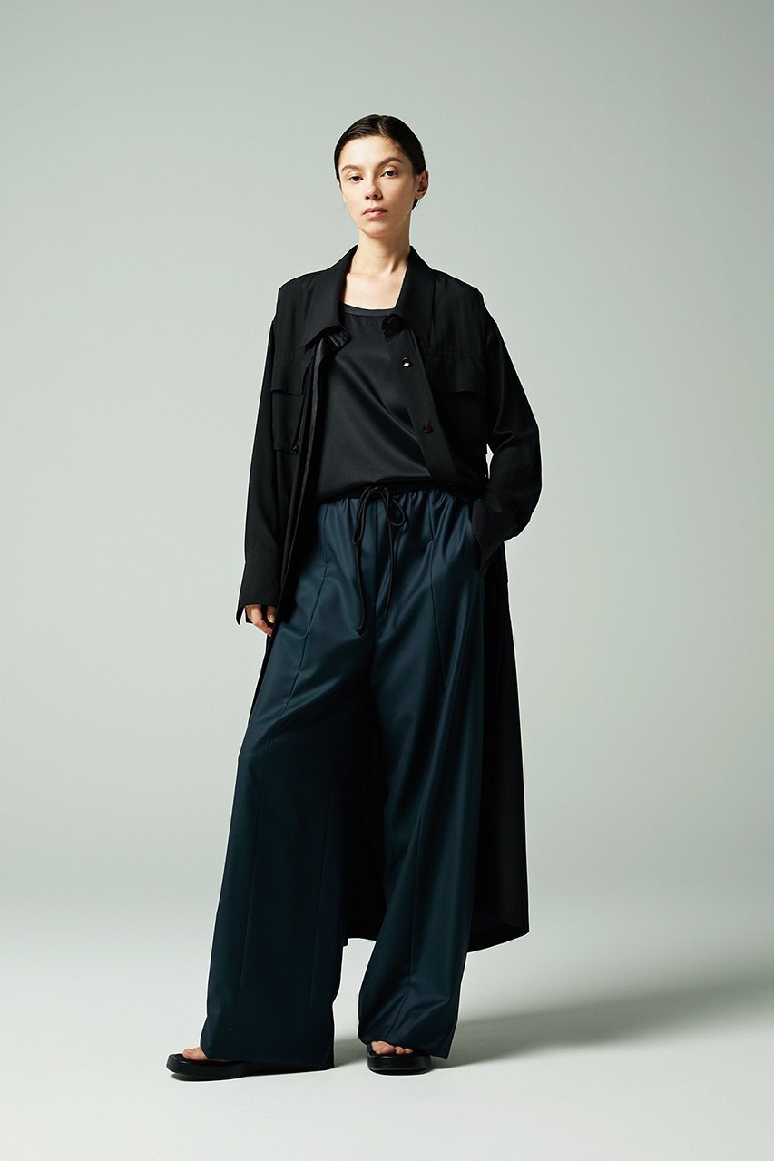 【オーヴィル/EAUVIRE】のドローストリングパンツ 人気、トレンドファッション・服の通販 founy(ファニー) 　ファッション　Fashion　レディースファッション　Fashion for Women　パンツ　Pants & Trousers　2026年　2026　サテン　Satin, Glossy Fabric　シルク　Silk, 100% Silk　ストレート　Straight, Straight Cut　ツイル　Twist, Twisted Detail　ドローコード　Drawcord, Drawstring Cord　ドローストリング　Drawstring, Pull Cord　ボトム　Bottoms, Lower Wear　ポケット　Pocket, Pocket Detail　リラックス　Relax, Relaxed Fit　ワイド　Wide, Wide Fit　エレガント 上品　Elegant　再入荷　Restock / Back in Stock　夏　Summer　春　Spring　S/S・春夏　SS, Spring/Summer, Warm Season　other-6|ID: prp329100004848500 ipo3291000000036092574