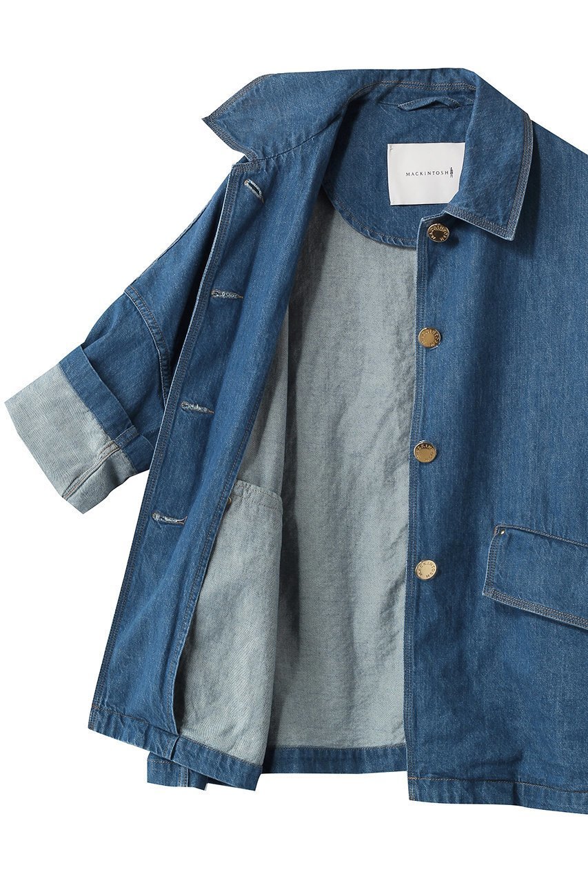 【マッキントッシュ/MACKINTOSH】のHUMBIE デニムジャケットメタルボタン 大人の最旬トレンドファッション＆コーディネート founy(ファウニー) 　ファッション　Fashion　レディースファッション　Fashion for Women　アウター　Coat / Outerwear Collection　レディースジャケット・軽アウター　Jackets　デニムジャケット / カジュアルアウター　Denim Jackets　ジャケット　Jacket, Outerwear　デニム　Denim, Jeans Material　ポケット　Pocket, Pocket Detail　メタル　Metal, Metal Parts　other-6|ID: prp329100004848503 ipo3291000000036929787