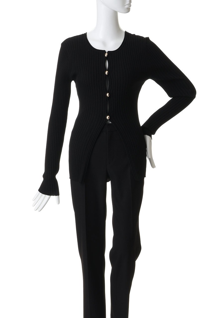 【クラネ/CLANE】のW FACE GOLD BUTTON KNIT TOPS ニット/セーター 人気、トレンドファッション・服の通販 founy(ファニー) ファッション Fashion レディースファッション Fashion for Women トップス・カットソー Cut & Sew Tops ニット Knit Tops & Sweaters カーディガン・羽織り Layered Style Cardigans 2026年 2026 カーディガン Cardigan, Knitwear セーター Sweater, Knitwear デニム Denim, Jeans Material フレア Flare, Flared リュクス Luxury, Elegant, High-End, Chic 夏 Summer 春 Spring S/S・春夏 SS, Spring/Summer, Warm Season other-2|ID: prp329100004848505 ipo3291000000035503136