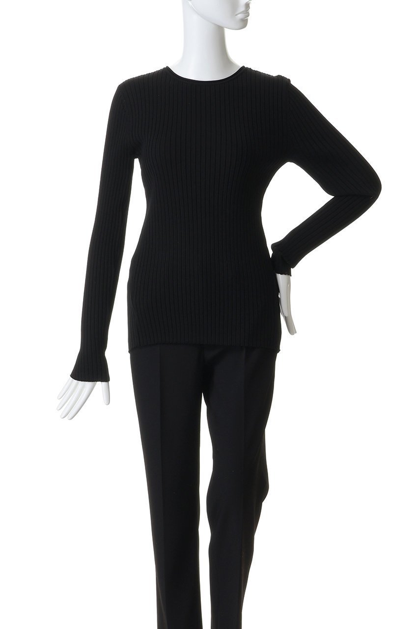 【クラネ/CLANE】のW FACE GOLD BUTTON KNIT TOPS ニット/セーター 大人の最旬トレンドファッション＆コーディネート founy(ファウニー) 　ファッション　Fashion　レディースファッション　Fashion for Women　トップス・カットソー　Cut & Sew Tops　ニット　Knit Tops & Sweaters　カーディガン・羽織り　Layered Style Cardigans　カーディガン　Cardigan, Knitwear　セーター　Sweater, Knitwear　デニム　Denim, Jeans Material　フレア　Flare, Flared　リュクス　Luxury, Elegant, High-End, Chic　other-6|ID: prp329100004848505 ipo3291000000036685350