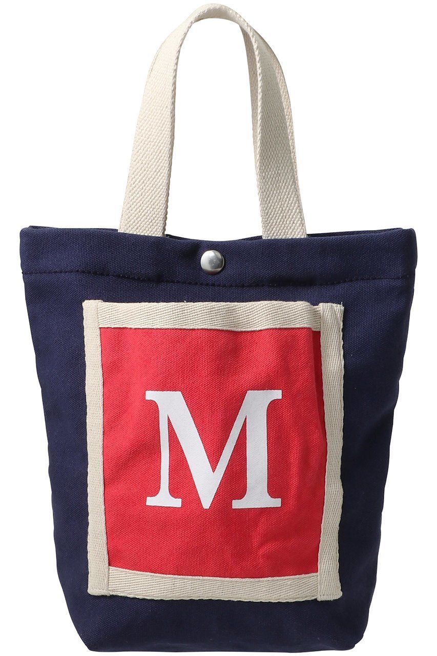 【マリュス/MALUS】のDouble pocket ミニトートバッグ インテリア・キッズ・メンズ・レディースファッション・服の通販 founy(ファニー) 　ファッション　Fashion　レディースファッション　Fashion for Women　バッグ　Bags　2026年　2026　キャンバス　Canvas, Canvas Fabric　ダブル　Double, Double-Breasted　フォルム　Silhouette, Form　ポケット　Pocket, Pocket Detail　夏　Summer　春　Spring　S/S・春夏　SS, Spring/Summer, Warm Season　ネイビー×ディープピンク|ID: prp329100004848511 ipo3291000000035444825