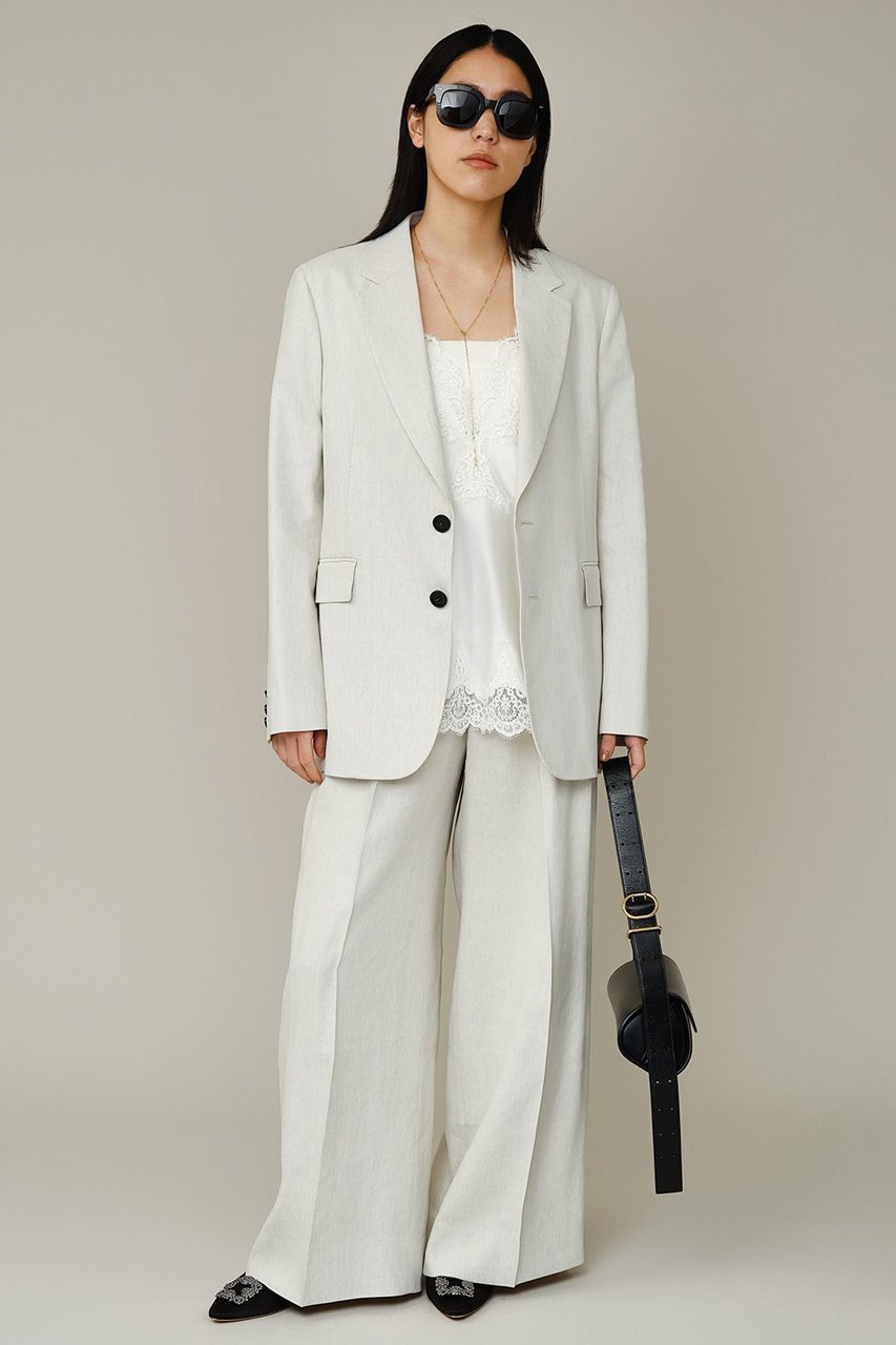 【カオス/Chaos】のプラトワイドパンツ 人気、トレンドファッション・服の通販 founy(ファニー) 　ファッション　Fashion　レディースファッション　Fashion for Women　パンツ　Pants & Trousers　2026年　2026　おすすめ　Recommended / Our Picks　なめらか　Smooth, Silky Texture　ジャケット　Jacket, Outerwear　セットアップ　Set-Up, Coordinated Outfit　バランス　Balance, Style Balance　フォルム　Silhouette, Form　ワイド　Wide, Wide Fit　夏　Summer　春　Spring　S/S・春夏　SS, Spring/Summer, Warm Season　other-3|ID: prp329100004849070 ipo3291000000035468502