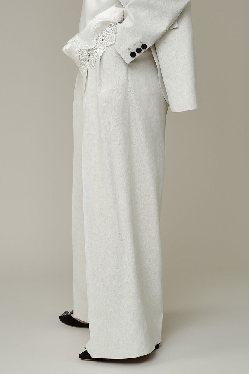 【カオス/Chaos】のプラトワイドパンツ 人気、トレンドファッション・服の通販 founy(ファニー) 　ファッション　Fashion　レディースファッション　Fashion for Women　パンツ　Pants & Trousers　2026年　2026　おすすめ　Recommended / Our Picks　なめらか　Smooth, Silky Texture　ジャケット　Jacket, Outerwear　セットアップ　Set-Up, Coordinated Outfit　バランス　Balance, Style Balance　フォルム　Silhouette, Form　ワイド　Wide, Wide Fit　夏　Summer　春　Spring　S/S・春夏　SS, Spring/Summer, Warm Season　other-8|ID: prp329100004849070 ipo3291000000035468507