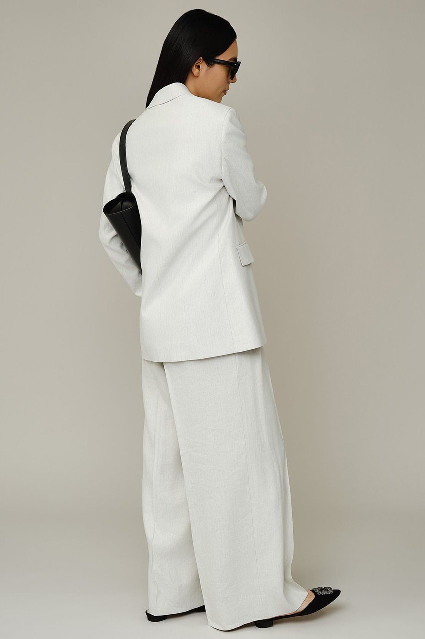 【カオス/Chaos】のプラトワイドパンツ 人気、トレンドファッション・服の通販 founy(ファニー) 　ファッション　Fashion　レディースファッション　Fashion for Women　パンツ　Pants & Trousers　おすすめ　Recommended / Our Picks　なめらか　Smooth, Silky Texture　ジャケット　Jacket, Outerwear　セットアップ　Set-Up, Coordinated Outfit　バランス　Balance, Style Balance　フォルム　Silhouette, Form　ワイド　Wide, Wide Fit　other-6|ID: prp329100004849070 ipo3291000000036165709