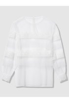 【アルアバイル/allureville】の【LOULOU WILLOUGHBY】チュールレースブラウス ホワイト|ID: prp329100004849071 ipo3291000000036142827