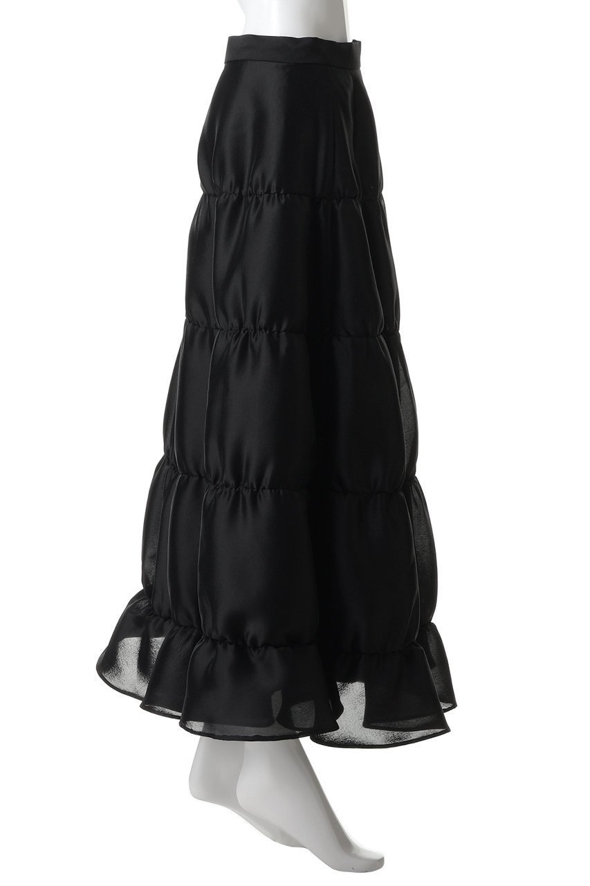 【ウィムガゼット/Whim Gazette】のシアーボリュームスカート 人気、トレンドファッション・服の通販 founy(ファニー) 　ファッション　Fashion　レディースファッション　Fashion for Women　スカート　Skirts　ロングスカート　Long Skirts / Maxi & Midi Skirts　オーガンジー　Organza Fabric　シルク　Silk, 100% Silk　シンプル　Simple, Minimal　ティアードスカート　Tiered Skirt, Flounced Skirt　ロング　Long, Long-Length　エレガント 上品　Elegant　other-3|ID: prp329100004849074 ipo3291000000036142864