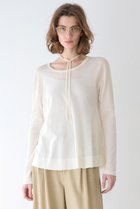 【マルティニーク/martinique】のシアーペプラムプルオーバー 人気、トレンドファッション・服の通販 founy(ファニー) ファッション Fashion レディースファッション Fashion for Women トップス・カットソー Cut & Sew Tops ニット Knit Tops & Sweaters カジュアルプルオーバー・ニットトップス Pullovers & Knit Tops / Casual Pullovers 2026年 2026 おすすめ Recommended / Our Picks フレア Flare, Flared 夏 Summer 春 Spring S/S・春夏 SS, Spring/Summer, Warm Season thumbnail ホワイト|ID: prp329100004849076 ipo3291000000035468554