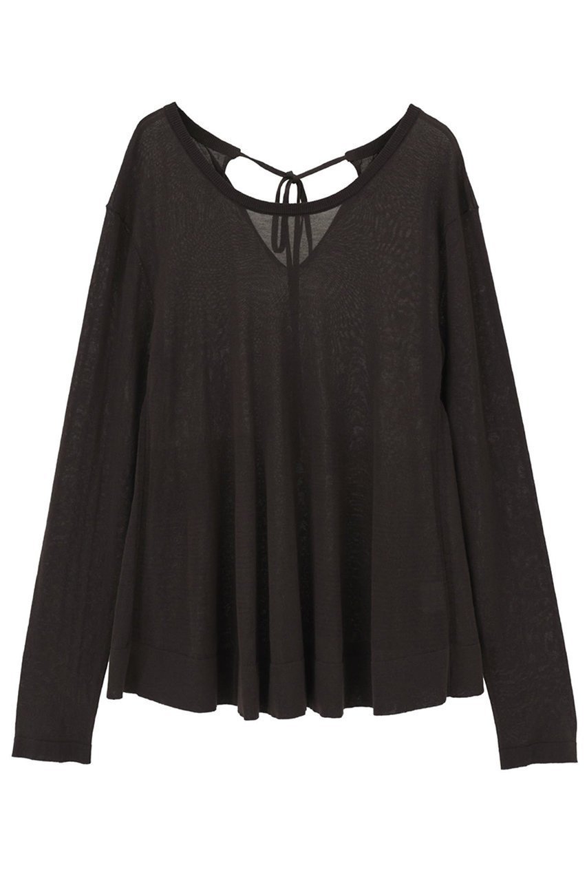 【マルティニーク/martinique】のシアーペプラムプルオーバー インテリア・キッズ・メンズ・レディースファッション・服の通販 founy(ファニー) ファッション Fashion レディースファッション Fashion for Women トップス・カットソー Cut & Sew Tops ニット Knit Tops & Sweaters カジュアルプルオーバー・ニットトップス Pullovers & Knit Tops / Casual Pullovers 2026年 2026 おすすめ Recommended / Our Picks フレア Flare, Flared 夏 Summer 春 Spring S/S・春夏 SS, Spring/Summer, Warm Season ブラウン|ID: prp329100004849076 ipo3291000000035468555