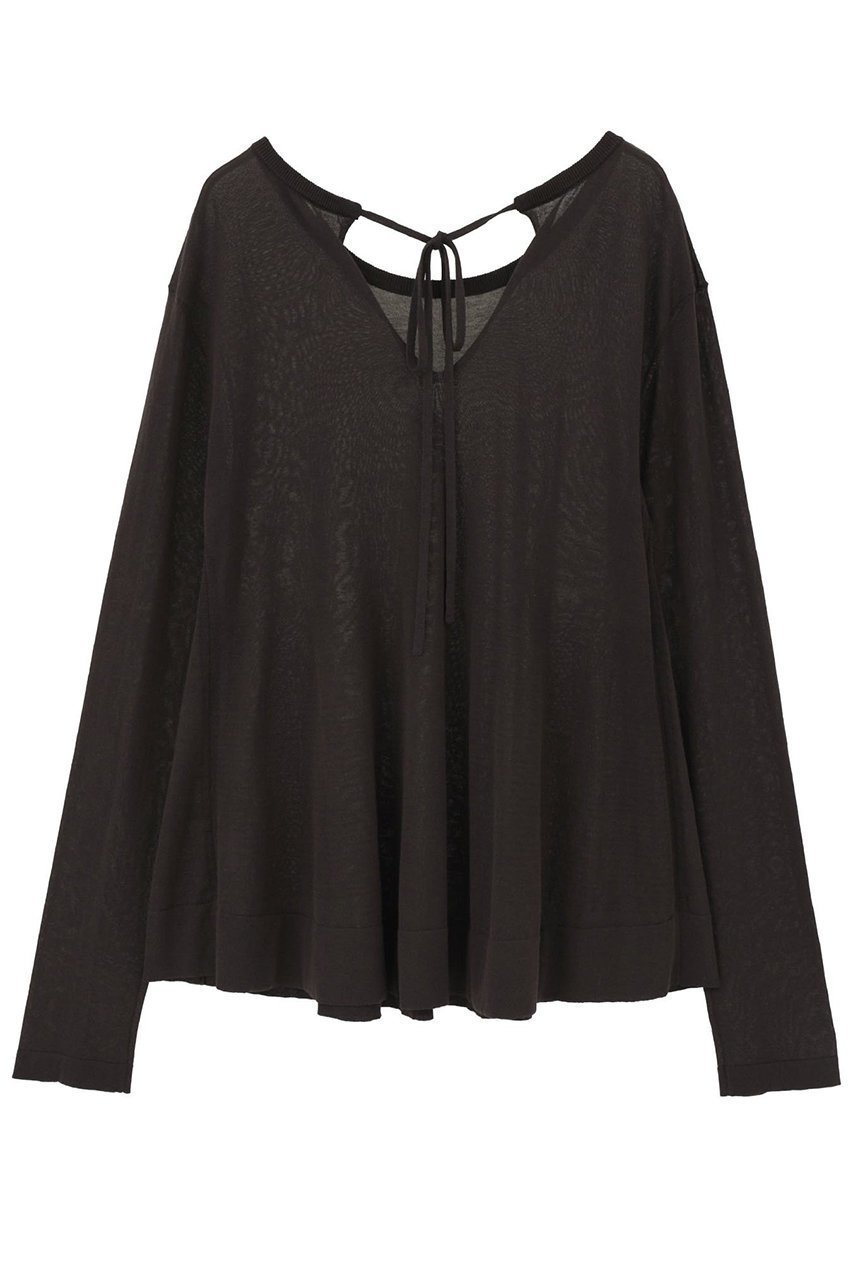 【マルティニーク/martinique】のシアーペプラムプルオーバー 人気、トレンドファッション・服の通販 founy(ファニー) 　ファッション　Fashion　レディースファッション　Fashion for Women　トップス・カットソー　Cut & Sew Tops　ニット　Knit Tops & Sweaters　カジュアルプルオーバー・ニットトップス　Pullovers & Knit Tops / Casual Pullovers　おすすめ　Recommended / Our Picks　フレア　Flare, Flared　other-2|ID: prp329100004849076 ipo3291000000036031254