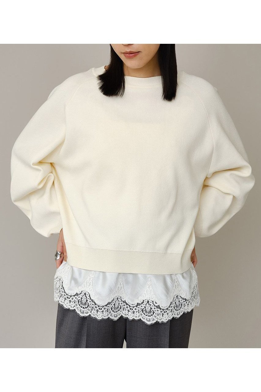 【カオス/Chaos】のエピスリードニット インテリア・キッズ・メンズ・レディースファッション・服の通販 founy(ファニー) 　ファッション　Fashion　レディースファッション　Fashion for Women　トップス・カットソー　Cut & Sew Tops　ニット　Knit Tops & Sweaters　カジュアルプルオーバー・ニットトップス　Pullovers & Knit Tops / Casual Pullovers　カーディガン　Cardigan, Knitwear　シンプル　Simple, Minimal　ジャケット　Jacket, Outerwear　ツイスト　Tweed, Tweed Fabric　なめらか　Smooth, Silky Texture　フォルム　Silhouette, Form　クリーム|ID: prp329100004849077 ipo3291000000035852353