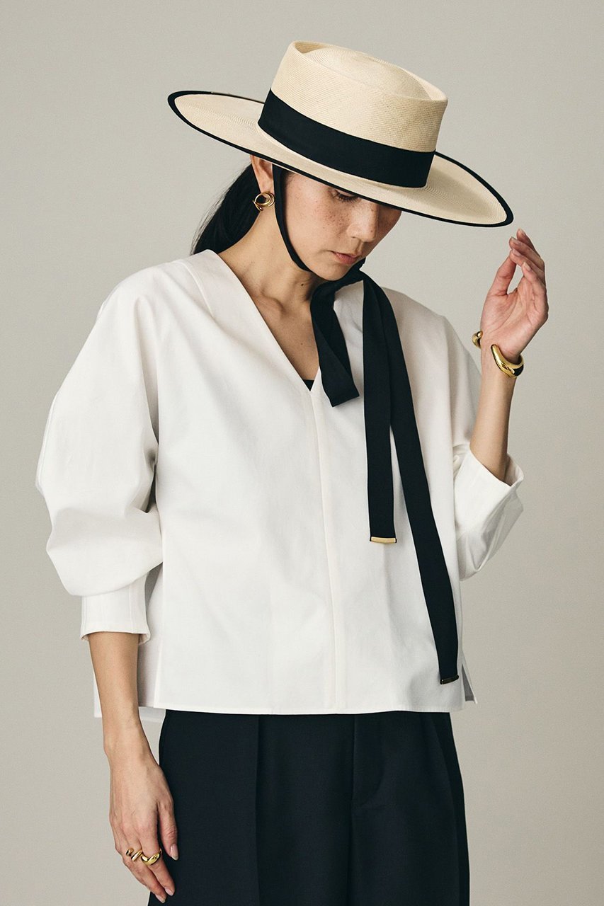 【カオス/Chaos】のオーブブラウス インテリア・キッズ・メンズ・レディースファッション・服の通販 founy(ファニー) 　ファッション　Fashion　レディースファッション　Fashion for Women　トップス・カットソー　Cut & Sew Tops　シャツ・ブラウス・オフィスカジュアル　Elegant Blouses & Button-Ups　春　Spring　コンシャス　Conscious, Bodycon　シンプル　Simple, Minimal　スリーブ　Sleeve, Long Sleeve / Short Sleeve　なめらか　Smooth, Silky Texture　フォルム　Silhouette, Form　ロング　Long, Long-Length　S/S・春夏　SS, Spring/Summer, Warm Season　夏　Summer　2026年　2026　ホワイト|ID: prp329100004849078 ipo3291000000035468573