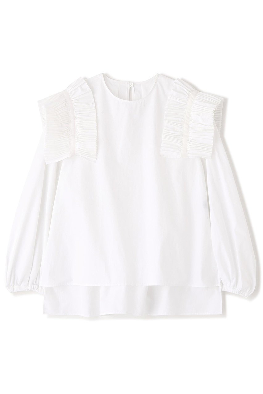 【アドーア/ADORE】のクレストプリーツタイプライターブラウス 人気、トレンドファッション・服の通販 founy(ファニー) 　ファッション　Fashion　レディースファッション　Fashion for Women　トップス・カットソー　Cut & Sew Tops　シャツ・ブラウス・オフィスカジュアル　Elegant Blouses & Button-Ups　2026年　2026　スリーブ　Sleeve, Long Sleeve / Short Sleeve　タフタ　Taffeta, Structured Fabric　プリーツ　Pleats, Pleated　ボトム　Bottoms, Lower Wear　ミックス　Mix, Mixed Style　ロング　Long, Long-Length　夏　Summer　春　Spring　S/S・春夏　SS, Spring/Summer, Warm Season　 other-1|ID: prp329100004849097 ipo3291000000035853070