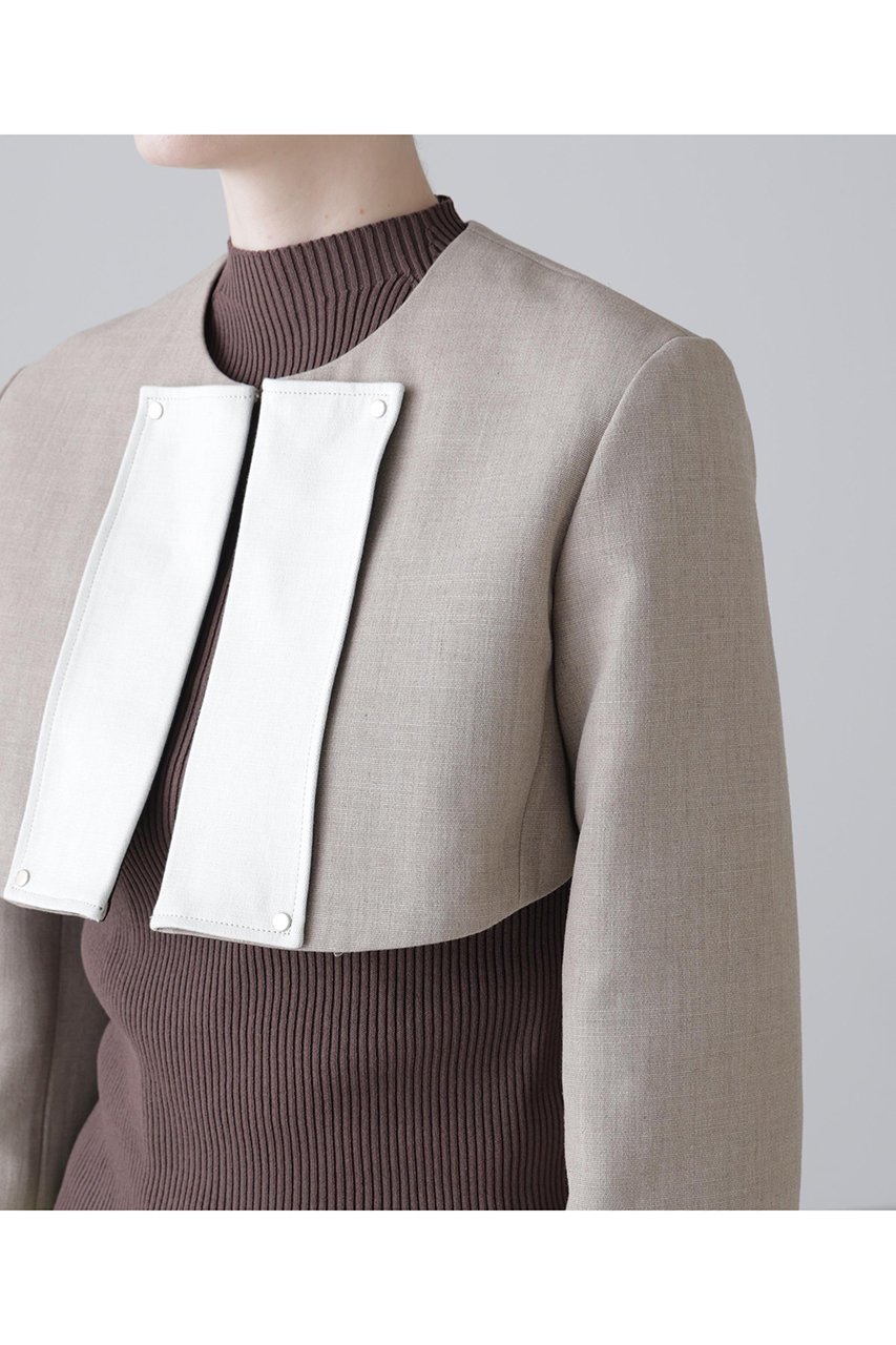 【アドーア/ADORE】のデュアルクロスジャケット 人気、トレンドファッション・服の通販 founy(ファニー) 　ファッション　Fashion　レディースファッション　Fashion for Women　アウター　Coat / Outerwear Collection　レディースジャケット・軽アウター　Jackets　2026年　2026　ショート　Short, Short Length　ジャケット　Jacket, Outerwear　ドット　Polka Dot, Dot Pattern　夏　Summer　春　Spring　S/S・春夏　SS, Spring/Summer, Warm Season　other-7|ID: prp329100004849101 ipo3291000000035697379