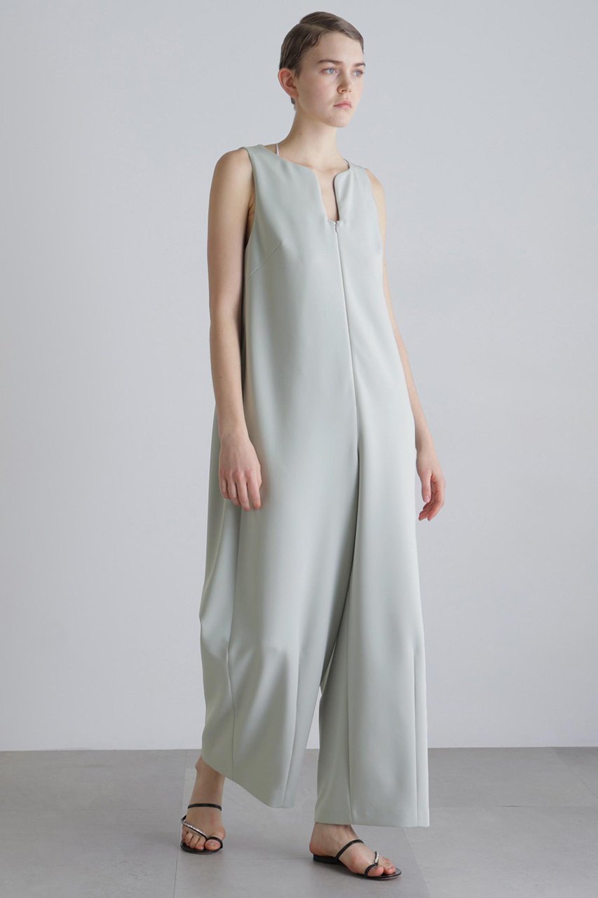 【アドーア/ADORE】のマットストレッチダンボールコンビネゾン 人気、トレンドファッション・服の通販 founy(ファニー) 　ファッション　Fashion　レディースファッション　Fashion for Women　パンツ　Pants & Trousers　カットソー　Cut and Sewn Top　コンパクト　Compact, Small Size　コンビネゾン　Jumpsuit, All-in-One　フロント　Front, Front Design　other-3|ID: prp329100004849107 ipo3291000000035998261