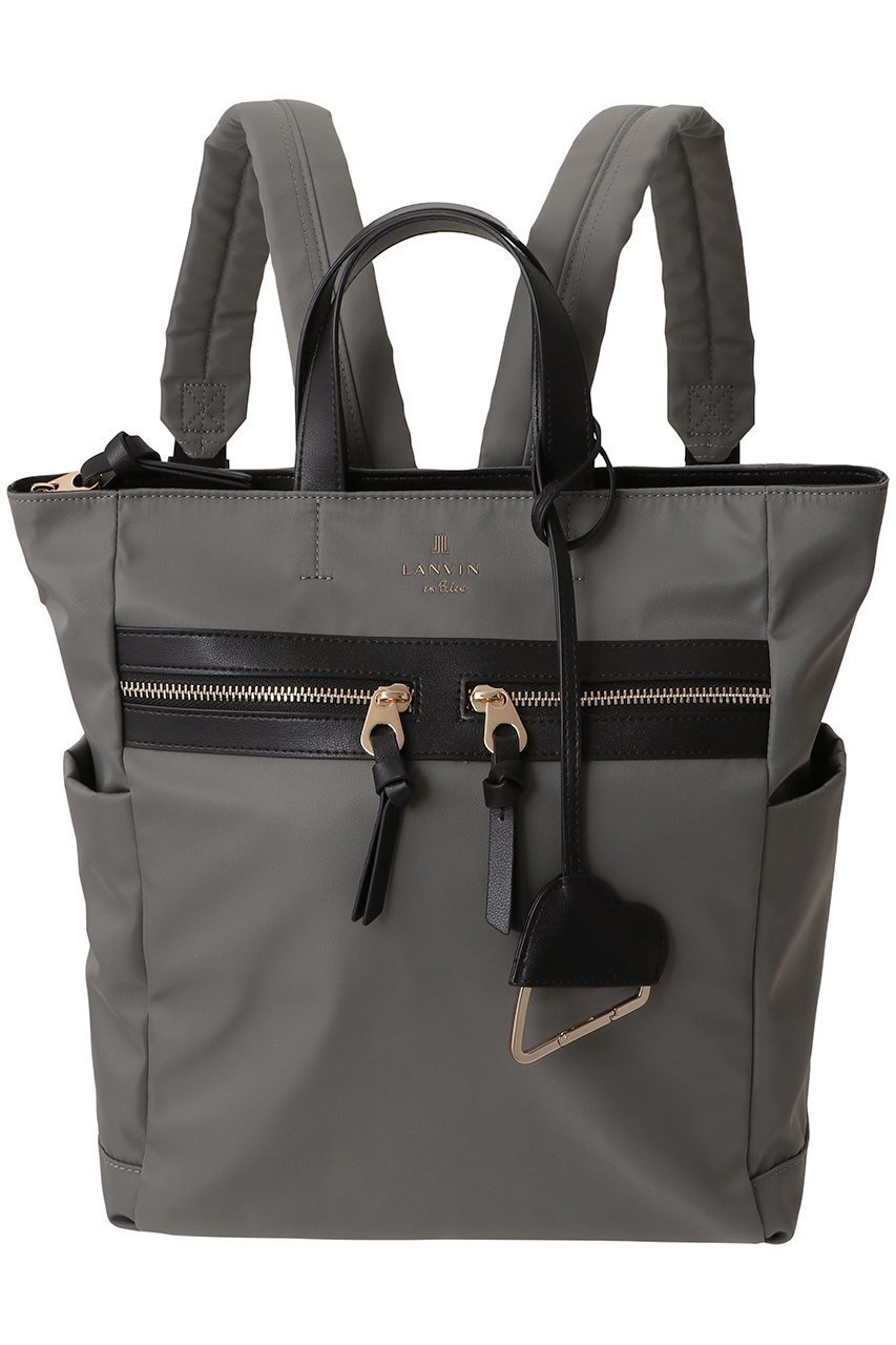 【ランバン オン ブルー/LANVIN en Bleu】のグラン 2WAYリュック インテリア・キッズ・メンズ・レディースファッション・服の通販 founy(ファニー) 　ファッション　Fashion　レディースファッション　Fashion for Women　バッグ　Bags　コンパクト　Compact, Small Size　フィット　Fit, Slim Fit　ポケット　Pocket, Pocket Detail　リュック　Backpack, Rucksack　ビジネス 仕事 通勤　Business / Work / Commuting　チャコールグレー|ID: prp329100004849112 ipo3291000000035944938