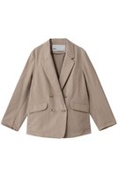 【ティッカ/TICCA】のコットンシルクラミーダブルジャケット 人気、トレンドファッション・服の通販 founy(ファニー) ファッション Fashion レディースファッション Fashion for Women アウター Coat / Outerwear Collection レディースジャケット・軽アウター Jackets 2026年 2026 シルク Silk, 100% Silk ジャケット Jacket, Outerwear ダブル Double, Double-Breasted フォーマル Formal, Dressy エレガント 上品 Elegant 夏 Summer 春 Spring S/S・春夏 SS, Spring/Summer, Warm Season |ID:prp329100004849113