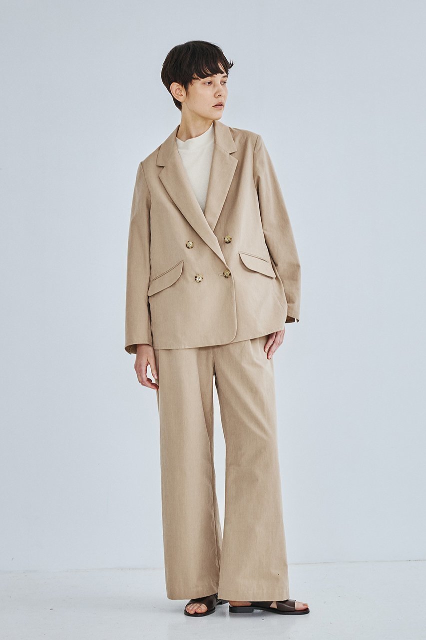 【ティッカ/TICCA】のコットンシルクラミーダブルジャケット 人気、トレンドファッション・服の通販 founy(ファニー) 　ファッション　Fashion　レディースファッション　Fashion for Women　アウター　Coat / Outerwear Collection　レディースジャケット・軽アウター　Jackets　シルク　Silk, 100% Silk　ジャケット　Jacket, Outerwear　ダブル　Double, Double-Breasted　フォーマル　Formal, Dressy　エレガント 上品　Elegant　other-8|ID: prp329100004849113 ipo3291000000035944952