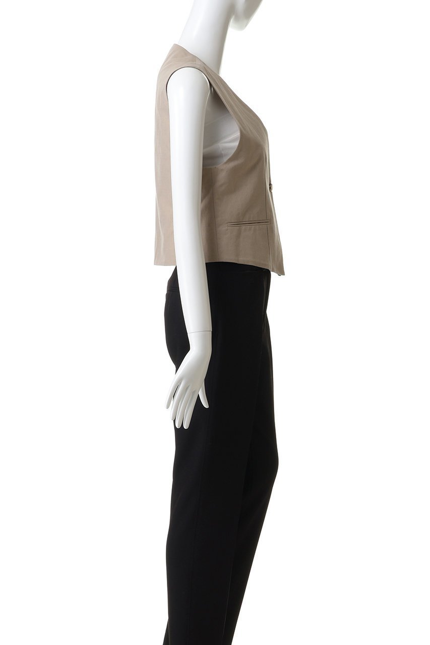 【ティッカ/TICCA】のコットンシルクラミーベスト 人気、トレンドファッション・服の通販 founy(ファニー) 　ファッション　Fashion　レディースファッション　Fashion for Women　アウター　Coat / Outerwear Collection　レディースジャケット・軽アウター　Jackets　なめらか　Smooth, Silky Texture　シルク　Silk, 100% Silk　ジャケット　Jacket, Outerwear　フォルム　Silhouette, Form　ベスト　Vest, Waistcoat　夏　Summer　春　Spring　S/S・春夏　SS, Spring/Summer, Warm Season　other-3|ID: prp329100004849114 ipo3291000000035998287