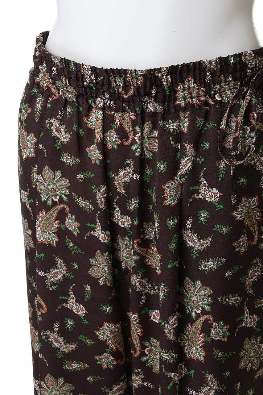 【ティッカ/TICCA】のペイズリープリントパンツ 人気、トレンドファッション・服の通販 founy(ファニー) 　ファッション　Fashion　レディースファッション　Fashion for Women　パンツ　Pants & Trousers　2026年　2026　シンプル　Simple, Minimal　ペイズリー　Paisley, Ethnic Pattern　モダン　Modern, Contemporary　リラックス　Relax, Relaxed Fit　エレガント 上品　Elegant　夏　Summer　春　Spring　S/S・春夏　SS, Spring/Summer, Warm Season　other-5|ID: prp329100004849115 ipo3291000000035469789