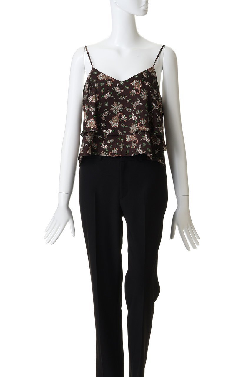 【ティッカ/TICCA】のペイズリープリントビスチェ 人気、トレンドファッション・服の通販 founy(ファニー) 　ファッション　Fashion　レディースファッション　Fashion for Women　トップス・カットソー　Cut & Sew Tops　キャミソール&ノースリーブ　Camisoles & Sleeveless Tops　シャツ・ブラウス・オフィスカジュアル　Elegant Blouses & Button-Ups　ロングTシャツ・Tシャツ　Longline T-Shirts & Tees　カットソー・ベーシックTシャツ　Cut-and-Sewn Tops / Stretch Tees & Basics　ビスチェ　Bustiers & Corset Tops / Layered Bustier Style　2026年　2026　カットソー　Cut and Sewn Top　キャミソール　Camisole, Spaghetti Strap Top　ショート　Short, Short Length　シンプル　Simple, Minimal　タンク　Tank Top, Sleeveless Top　ティアード　Tiered, Tiered Style　ビスチェ　Bustier, Corset Top　ペイズリー　Paisley, Ethnic Pattern　エレガント 上品　Elegant　夏　Summer　春　Spring　S/S・春夏　SS, Spring/Summer, Warm Season　other-2|ID: prp329100004849116 ipo3291000000035469793