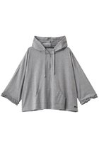 【ビリティス ディセッタン/Bilitis dix-sept ans】のライトウェイトフーディー 人気、トレンドファッション・服の通販 founy(ファニー) ファッション Fashion レディースファッション Fashion for Women トップス・カットソー Cut & Sew Tops シャツ・ブラウス・オフィスカジュアル Elegant Blouses & Button-Ups レディースパーカー・カジュアルフーディー Casual Hoodies & Sweatshirts ロングTシャツ・Tシャツ Longline T-Shirts & Tees スウェット・クルーネックトップス Sweatshirts & Crewnecks / Relaxed Fit Sweat Tops カットソー・ベーシックTシャツ Cut-and-Sewn Tops / Stretch Tees & Basics 2026年 2026 エアリー Airy Texture デニム Denim, Jeans Material フリル Frill, Ruffle 夏 Summer 春 Spring S/S・春夏 SS, Spring/Summer, Warm Season thumbnail グレー|ID: prp329100004849125 ipo3291000000035469883