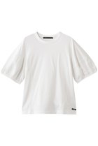 【ビリティス ディセッタン/Bilitis dix-sept ans】のパフTシャツ 人気、トレンドファッション・服の通販 founy(ファニー) ファッション Fashion レディースファッション Fashion for Women トップス・カットソー Cut & Sew Tops シャツ・ブラウス・オフィスカジュアル Elegant Blouses & Button-Ups ロングTシャツ・Tシャツ Longline T-Shirts & Tees カットソー・ベーシックTシャツ Cut-and-Sewn Tops / Stretch Tees & Basics 2026年 2026 ショート Short, Short Length シンプル Simple, Minimal スリーブ Sleeve, Long Sleeve / Short Sleeve フェミニン Feminine, Girly 夏 Summer 春 Spring S/S・春夏 SS, Spring/Summer, Warm Season thumbnail ホワイト|ID: prp329100004849126 ipo3291000000035469889