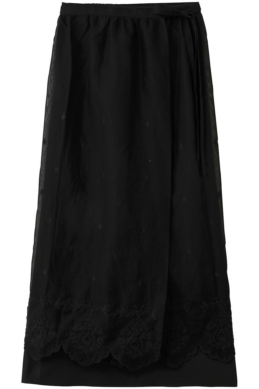 【シンゾーン/Shinzone】のレースエプロンスカート インテリア・キッズ・メンズ・レディースファッション・服の通販 founy(ファニー) ファッション Fashion レディースファッション Fashion for Women スカート Skirts ロングスカート Long Skirts / Maxi & Midi Skirts 2026年 2026 サテン Satin, Glossy Fabric デニム Denim, Jeans Material バイアス Bias, Diagonal Cut ロング Long, Long-Length 夏 Summer 春 Spring S/S・春夏 SS, Spring/Summer, Warm Season ブラック|ID: prp329100004849131 ipo3291000000035469921