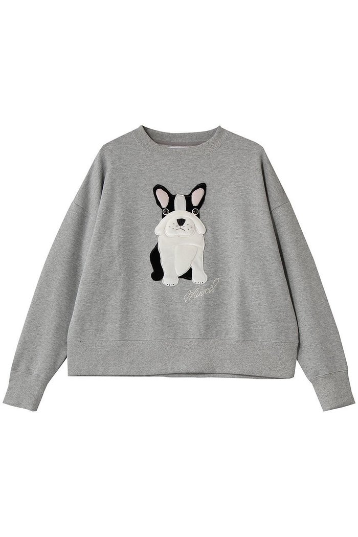 【ミュベール/MUVEIL】のフレンチブルドッグ裏毛プルオーバー インテリア・キッズ・メンズ・レディースファッション・服の通販 founy(ファニー) https://founy.com/ ファッション Fashion レディースファッション Fashion for Women トップス・カットソー Cut & Sew Tops シャツ・ブラウス・オフィスカジュアル Elegant Blouses & Button-Ups レディースパーカー・カジュアルフーディー Casual Hoodies & Sweatshirts ロングTシャツ・Tシャツ Longline T-Shirts & Tees カジュアルプルオーバー・ニットトップス Pullovers & Knit Tops / Casual Pullovers スウェット・クルーネックトップス Sweatshirts & Crewnecks / Relaxed Fit Sweat Tops カットソー・ベーシックTシャツ Cut-and-Sewn Tops / Stretch Tees & Basics 2026年 2026 コレクション Collection, Seasonal Line コンパクト Compact, Small Size フレンチ French, French Style 夏 Summer 春 Spring S/S・春夏 SS, Spring/Summer, Warm Season |ID: prp329100004849132 ipo3291000000035697408