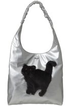 【ミュベール/MUVEIL】のネコバッグ シルバー|ID: prp329100004849133 ipo3291000000035998352