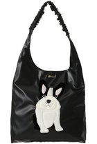 【ミュベール/MUVEIL】のフレンチブルドッグバッグ 人気、トレンドファッション・服の通販 founy(ファニー) ファッション Fashion レディースファッション Fashion for Women バッグ Bags コレクション Collection, Seasonal Line フェイクレザー Faux Leather, PU Leather フレンチ French, French Style thumbnail ブラック|ID: prp329100004849134 ipo3291000000035944996