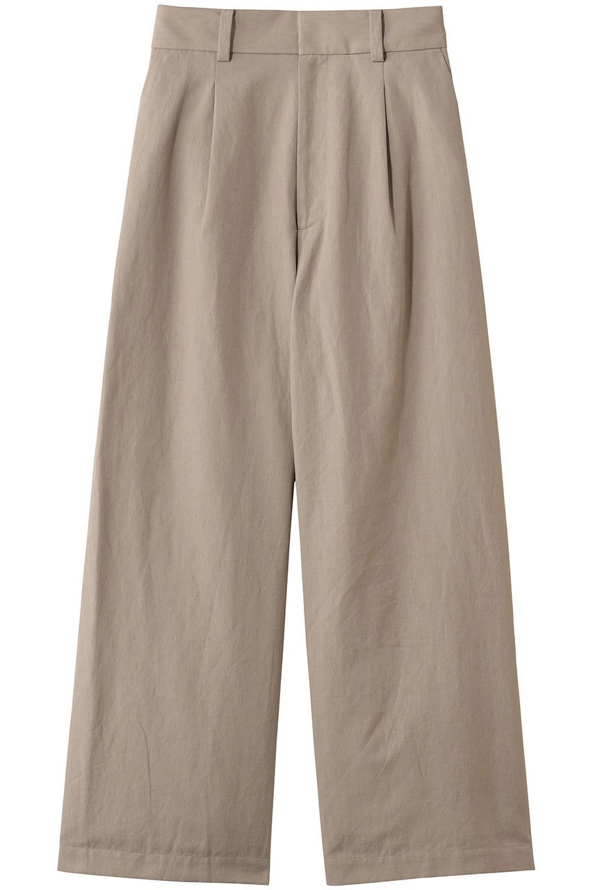 【ティッカ/TICCA】のコットンシルクラミータックワイドパンツ 人気、トレンドファッション・服の通販 founy(ファニー) 　ファッション　Fashion　レディースファッション　Fashion for Women　パンツ　Pants & Trousers　エレガント 上品　Elegant　シルク　Silk, 100% Silk　ベーシック　Basic, Essential　ワイド　Wide, Wide Fit　 other-1|ID: prp329100004849143 ipo3291000000035945030