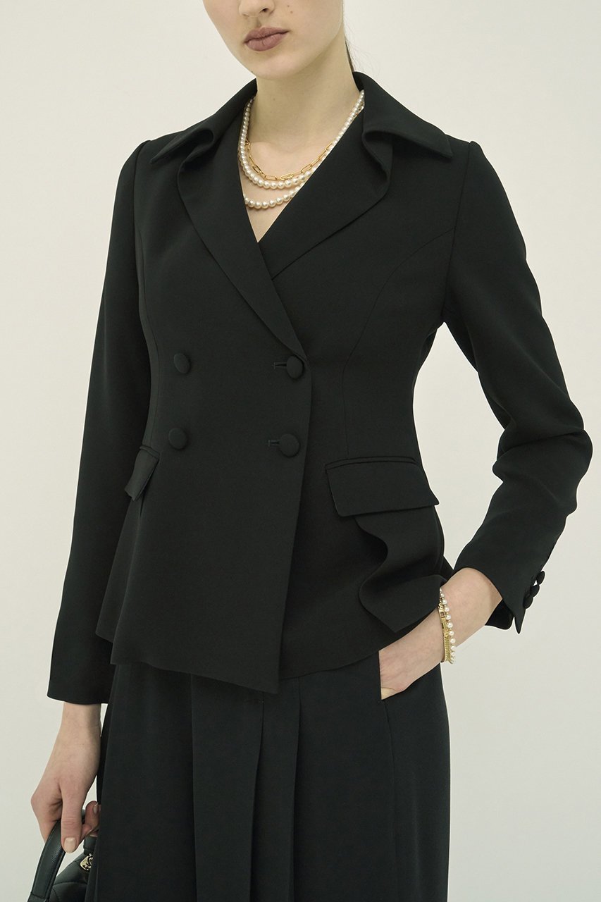 【エムダブリュー/MW】のトリアセテート ダブル ブレステッド テーラード ジャケット 人気、トレンドファッション・服の通販 founy(ファニー) 　ファッション　Fashion　レディースファッション　Fashion for Women　アウター　Coat / Outerwear Collection　レディースジャケット・軽アウター　Jackets　テーラードジャケット / 通勤・きれいめスタイル　Tailored Jackets & Blazers　オケージョン　Occasion Wear　コンパクト　Compact, Small Size　ジャケット　Jacket, Outerwear　セットアップ　Set-Up, Coordinated Outfit　ダブル　Double, Double-Breasted　テーラード　Tailored, Tailored Fit　ビジネス 仕事 通勤　Business / Work / Commuting　フォルム　Silhouette, Form　モダン　Modern, Contemporary　エレガント 上品　Elegant　other-8|ID: prp329100004849152 ipo3291000000035853671