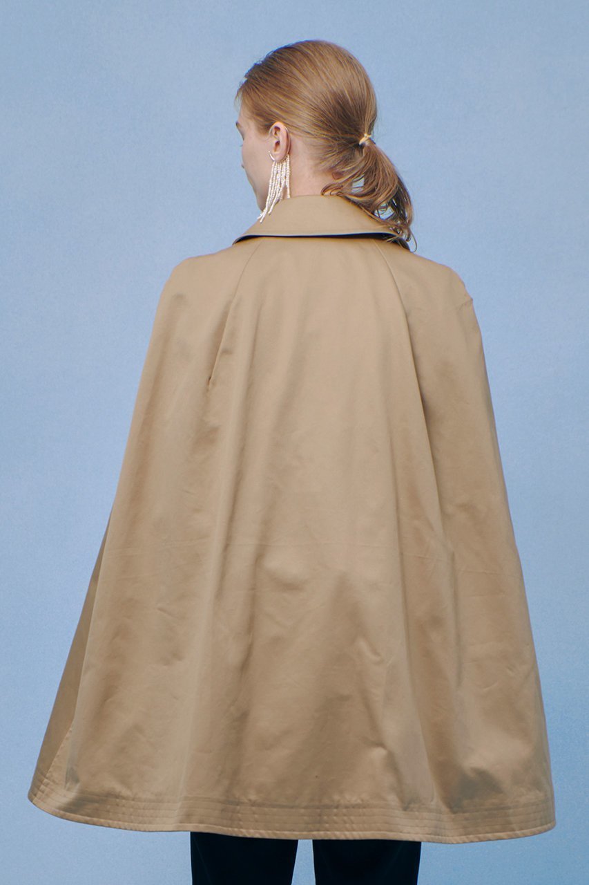 【アルアバイル/allureville】の【LOULOU WILLOUGHBY】トレンチケープコート 人気、トレンドファッション・服の通販 founy(ファニー) ファッション Fashion レディースファッション Fashion for Women アウター Coat / Outerwear Collection コート・ロングコート・ピーコート Long Coats, Peacoats & More 2026年 2026 おすすめ Recommended / Our Picks ショート Short, Short Length セットアップ Set-Up, Coordinated Outfit トレンチ Trench, Trench Coat ワーク Workwear, Utility Style 人気 Popular, Best Seller 夏 Summer 春 Spring S/S・春夏 SS, Spring/Summer, Warm Season A/W・秋冬 Autumn/Winter other-7|ID: prp329100004849154 ipo3291000000035470111