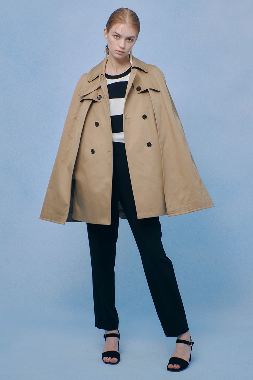 【アルアバイル/allureville】の【LOULOU WILLOUGHBY】トレンチケープコート 人気、トレンドファッション・服の通販 founy(ファニー) ファッション Fashion レディースファッション Fashion for Women アウター Coat / Outerwear Collection コート・ロングコート・ピーコート Long Coats, Peacoats & More 2026年 2026 おすすめ Recommended / Our Picks ショート Short, Short Length セットアップ Set-Up, Coordinated Outfit トレンチ Trench, Trench Coat ワーク Workwear, Utility Style 人気 Popular, Best Seller 夏 Summer 春 Spring S/S・春夏 SS, Spring/Summer, Warm Season A/W・秋冬 Autumn/Winter other-8|ID: prp329100004849154 ipo3291000000035470112