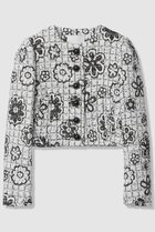 【アルアバイル/allureville】の【LOULOU WILLOUGHBY】MALHIAツイードクルージャケット ブラック|ID: prp329100004849155 ipo3291000000035853691