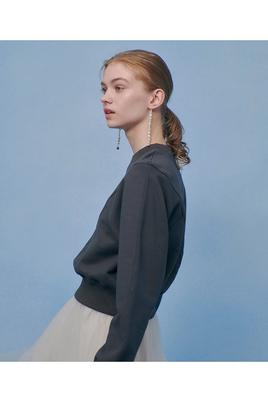 【アルアバイル/allureville】の【LOULOU WILLOUGHBY】Vキリカエトレーナー 人気、トレンドファッション・服の通販 founy(ファニー) 　ファッション　Fashion　レディースファッション　Fashion for Women　トップス・カットソー　Cut & Sew Tops　キャミソール&ノースリーブ　Camisoles & Sleeveless Tops　シャツ・ブラウス・オフィスカジュアル　Elegant Blouses & Button-Ups　ロングTシャツ・Tシャツ　Longline T-Shirts & Tees　カットソー・ベーシックTシャツ　Cut-and-Sewn Tops / Stretch Tees & Basics　2026年　2026　おすすめ　Recommended / Our Picks　キャミソール　Camisole, Spaghetti Strap Top　スリーブ　Sleeve, Long Sleeve / Short Sleeve　タンク　Tank Top, Sleeveless Top　トレーナー　Sweatshirt, Trainer　プリント　Print, Printed Pattern　ミックス　Mix, Mixed Style　夏　Summer　春　Spring　S/S・春夏　SS, Spring/Summer, Warm Season　other-4|ID: prp329100004849156 ipo3291000000035470126