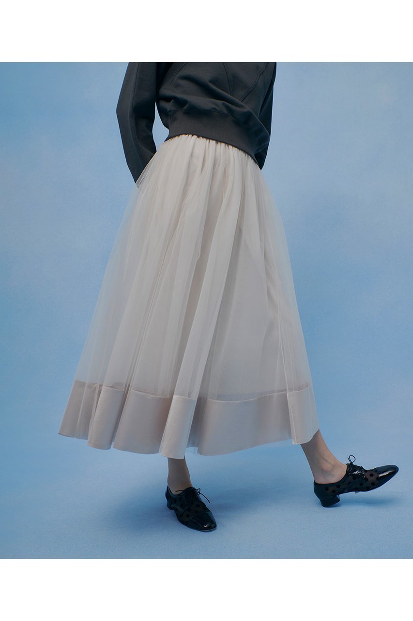 【アルアバイル/allureville】の【LOULOU WILLOUGHBY】チュールレイヤードスカート 人気、トレンドファッション・服の通販 founy(ファニー) 　ファッション　Fashion　レディースファッション　Fashion for Women　スカート　Skirts　ロングスカート　Long Skirts / Maxi & Midi Skirts　チュール　Tulip, Tulip Motif　フレア　Flare, Flared　ロング　Long, Long-Length　other-5|ID: prp329100004849157 ipo3291000000035998476