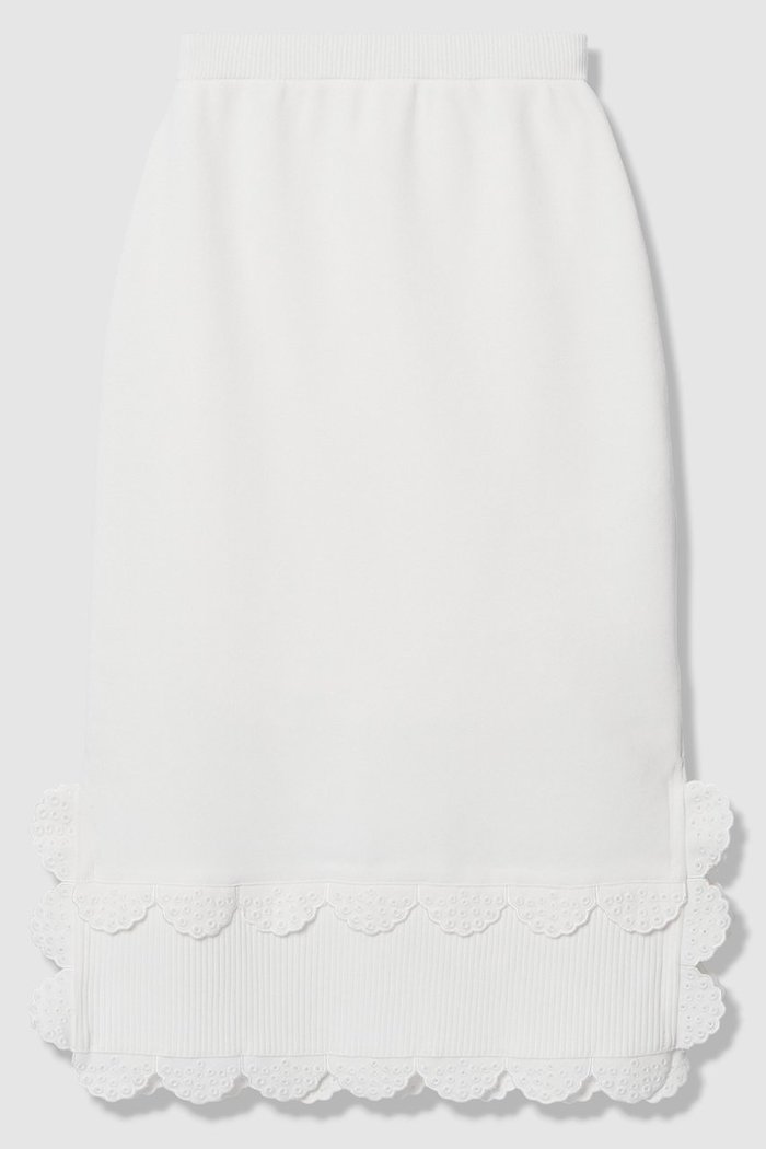 【アルアバイル/allureville】の【LOULOU WILLOUGHBY】パンチングスカラスカート インテリア・キッズ・メンズ・レディースファッション・服の通販 founy(ファニー) https://founy.com/ ファッション Fashion レディースファッション Fashion for Women スカート Skirts ロングスカート Long Skirts / Maxi & Midi Skirts 2026年 2026 コンパクト Compact, Small Size スカラップ Scallop, Scalloped Edge スリット Slit, Slit Detail タイトスカート Pencil Skirt, Tight Skirt トレンド Trend, Trending Now フェミニン Feminine, Girly レース Lace, Lace Fabric ロング Long, Long-Length エレガント 上品 Elegant 夏 Summer 春 Spring S/S・春夏 SS, Spring/Summer, Warm Season |ID: prp329100004849159 ipo3291000000035470146